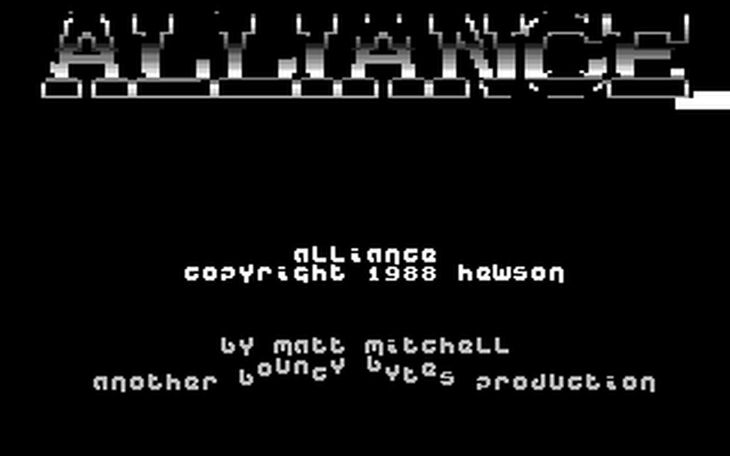 C64 GameBase Alliance [Hewson_Consultants_Ltd.] 1988