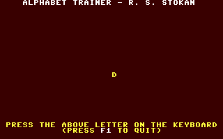 C64 GameBase Alphabet_Trainer Commodore_Magazine,_Inc. 1987