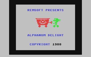 C64 GameBase Alphanum_Delight Remsoft_Systems 1990
