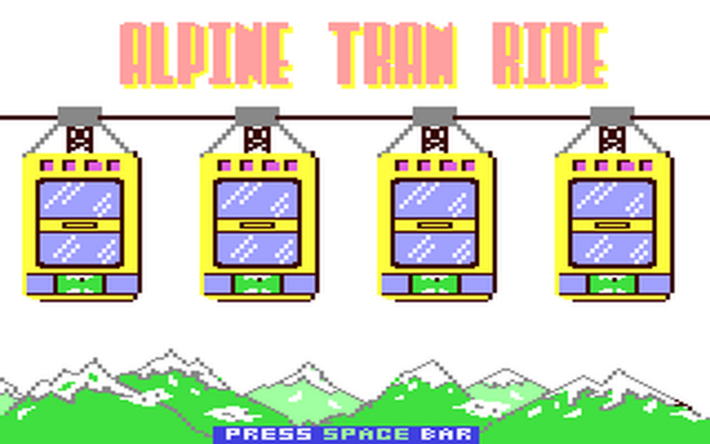 C64 GameBase Alpine_Tram_Ride Learning_Technologies,_Inc. 1986