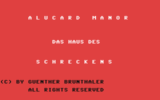 C64 GameBase Alucard_Manor_-_Das_Haus_des_Schreckens 1984