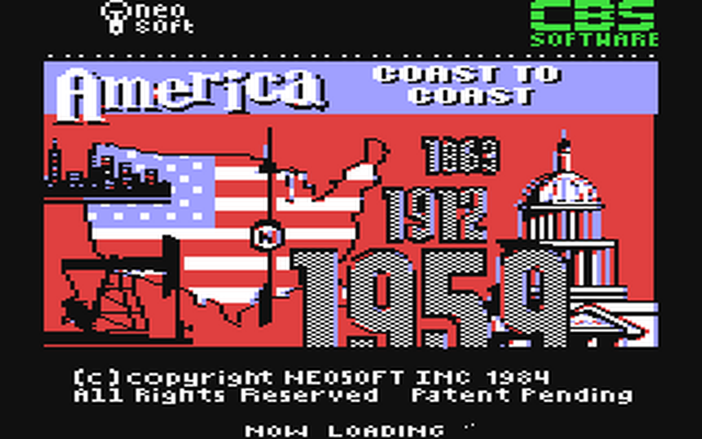 C64 GameBase America_-_Coast_to_Coast CBS_Software 1984