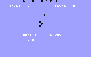 C64 GameBase Anagram Granada_Publishing_Ltd. 1984