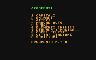 C64 GameBase Anagrammi Edisoft_S.r.l./Next_Game 1985