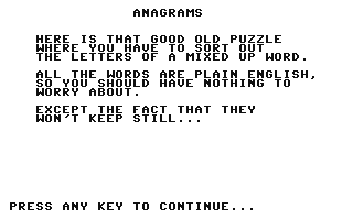 C64 GameBase Anagrams Guild_Publishing/Newtech_Publishing_Ltd. 1984