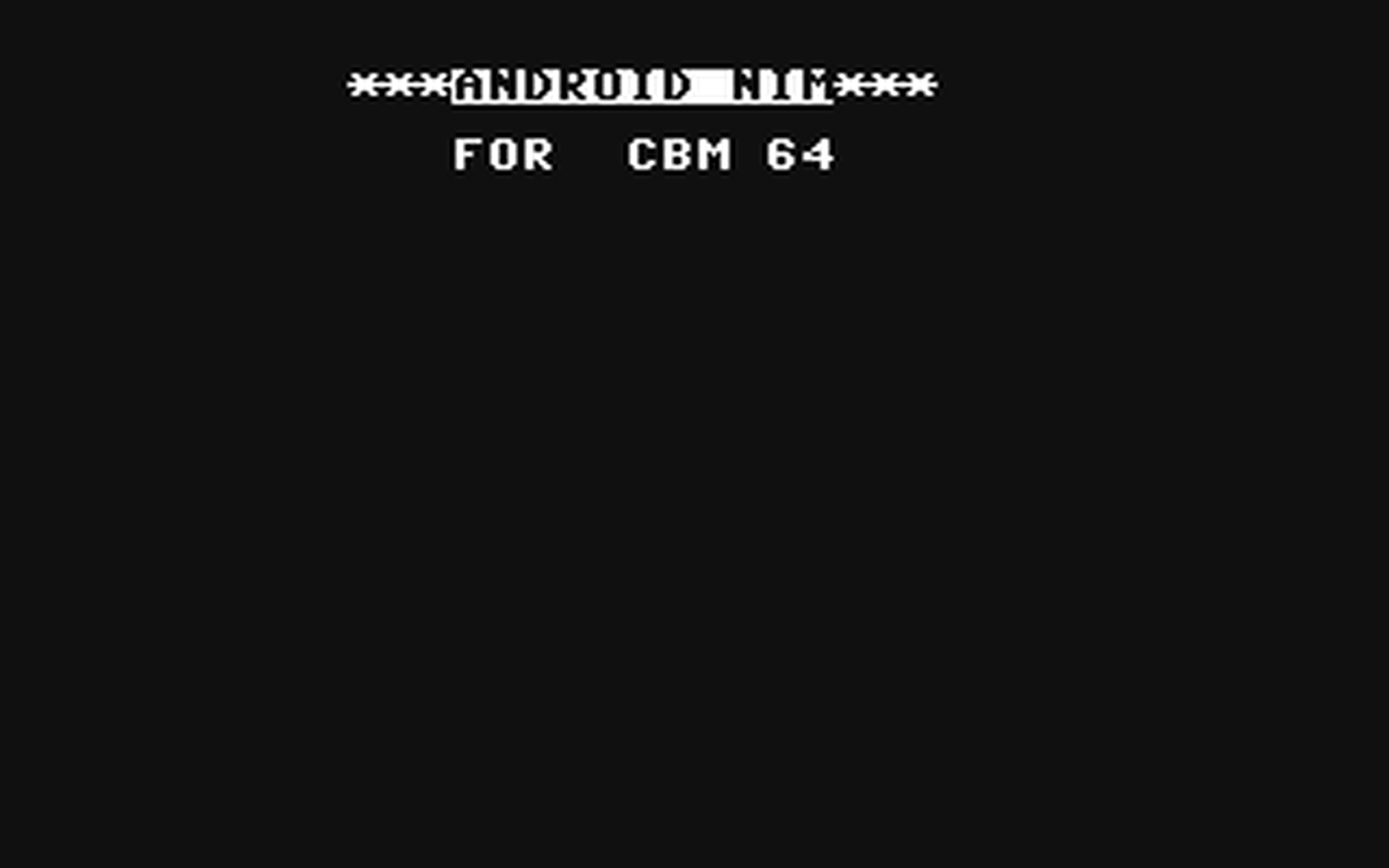 C64 GameBase Android_Nim Courbois_Software 1983