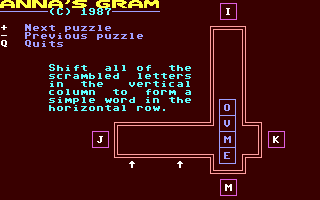 C64 GameBase Anna's_Gram Loadstar/Softdisk_Publishing,_Inc. 1987