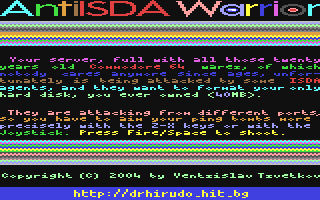C64 GameBase AntiISDA_Warrior (Public_Domain) 2004