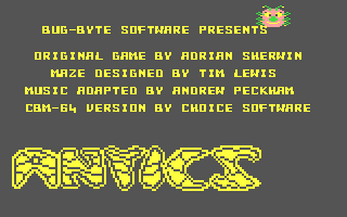 C64 GameBase Antics Bug-Byte 1985