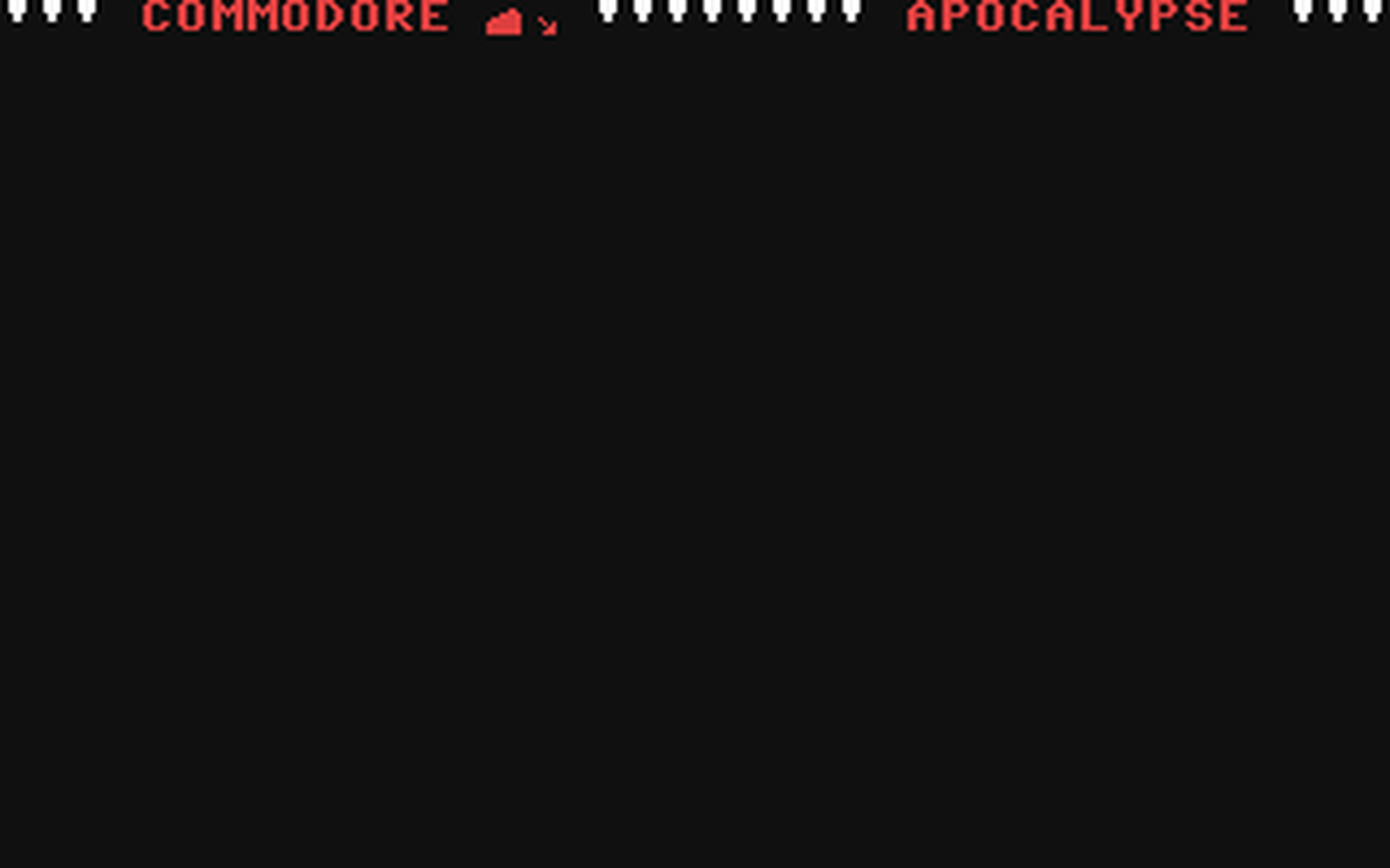 C64 GameBase Apocalypse Courbois_Software 1984