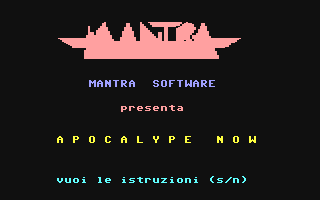 C64 GameBase Apocalypse_Now Mantra_Software 1985