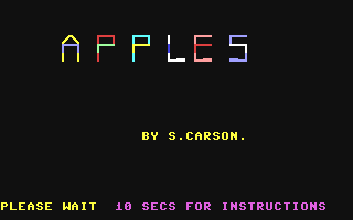 C64 GameBase Apples Argus_Specialist_Publications_Ltd./Home_Computing_Weekly 1985