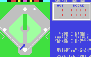C64 GameBase Arcade_Baseball PhoenixWare 2021