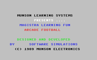 C64 GameBase Arcade_Football Software_Simulations 1989