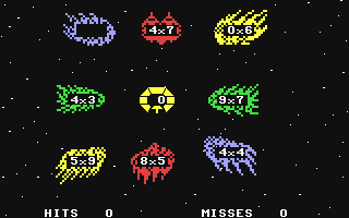 C64 GameBase Arcademic_Skillbuilder_-_Meteor_Multiplication DLM_(Developmental_Learning_Materials) 1983