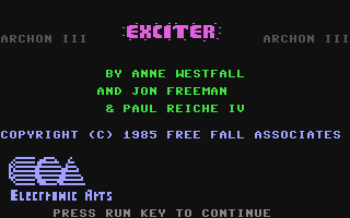 C64 GameBase Archon_III_-_Exciter (Not_Published) 1985