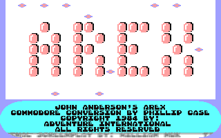 C64 GameBase Arex Adventure_International 1984