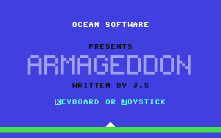 C64 GameBase Armageddon Ocean 1983