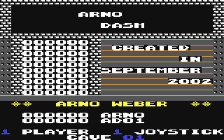 C64 GameBase Arno_Dash_01 (Not_Published) 2002