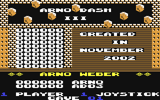 C64 GameBase Arno_Dash_03 (Not_Published) 2002