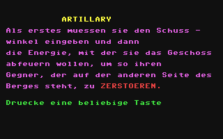 C64 GameBase Artillary Roeske_Verlag/CPU_(Computer_programmiert_zur_Unterhaltung) 1984