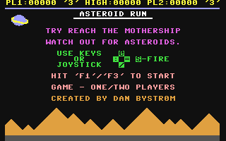 C64 GameBase Asteroid_Run Grana_Software 1984
