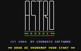 C64 GameBase Astro_Dodge Courbois_Software 1984