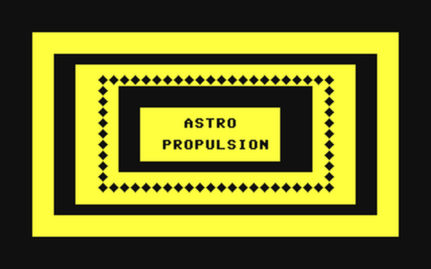 C64 GameBase Astro_Propulsion K-Tek/K-Tel_Software_Inc.