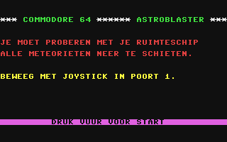 C64 GameBase Astroblaster Courbois_Software 1984