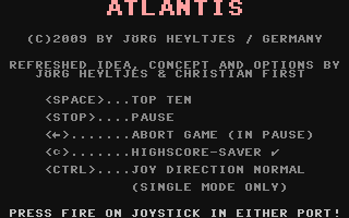 C64 GameBase Atlantis (Public_Domain) 2009