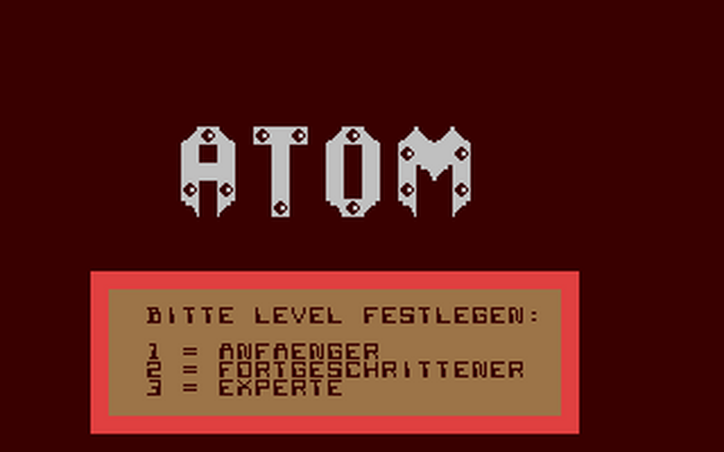 C64 GameBase Atom Tronic_Verlag_GmbH/Compute_mit 1986
