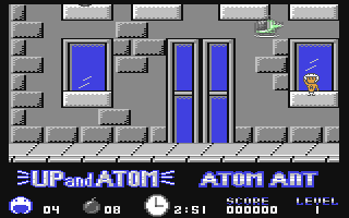 C64 GameBase Atom_Ant_-_Up_and_Atom Hi-Tec_Software/PAL_Developments 1990