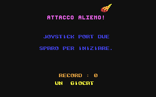 C64 GameBase Attacco_Alieno! Pubblirome/Game_2000 1986
