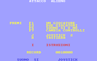 C64 GameBase Attacco_Alieno Pubblirome/Game_2000 1986
