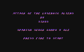 C64 GameBase Attack_of_the_Lysergic_Aliens (Created_with_SEUCK) 2017