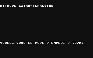 C64 GameBase Attaque_extra-terrestre FDS_Edimicro 1984