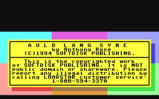 C64 GameBase Auld_Lang_Syne Loadstar/Softdisk_Publishing,_Inc. 1994