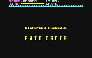 C64 GameBase Auto_Mania_-_Manic_Mechanic Mikro-Gen 1984