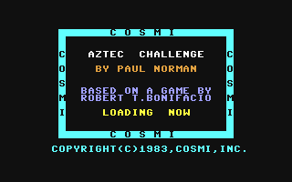 C64 GameBase Aztec_Challenge Cosmi 1983