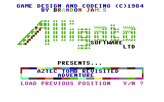 C64 GameBase Aztec_Tomb_Revisited Alligata_Software 1985