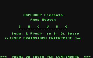C64 GameBase Amos_Newton_-_Incubo Edizioni_Hobby/Explorer 1987