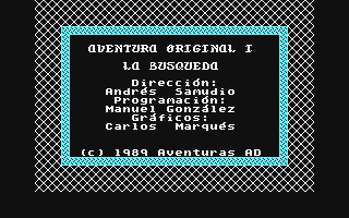C64 GameBase Aventura_Original,_La Aventuras_AD 1989