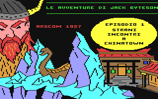 C64 GameBase Avventure_di_Jack_Byteson,_Le_-_Strani_Incontri_a_Chinatown Edizione_Softgraf_s.r.l./Epix_3001 1987
