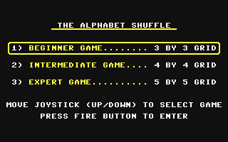 C64 GameBase Alphabet_Shuffle,_The RUN 1990