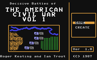 C64 GameBase Decisive_Battles_of_the_American_Civil_War_Vol.1 SSG_(Strategic_Studies_Group) 1987