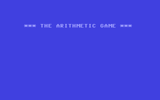 C64 GameBase Arithmetic_Game,_The Hayden_Book_Company,_Inc. 1984