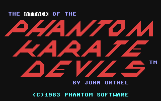 C64 GameBase Attack_of_the_Phantom_Karate_Devils,_The Phantom_Software 1983