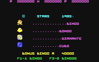 C64 GameBase Bingo_Bongo Microjet/STARS_Commodore 1985