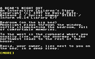 C64 GameBase Bear's_Night_Out,_A (Public_Domain) 1997