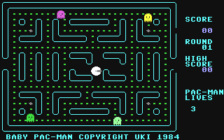 C64 GameBase Baby_Pac-Man Uki_Software 1984